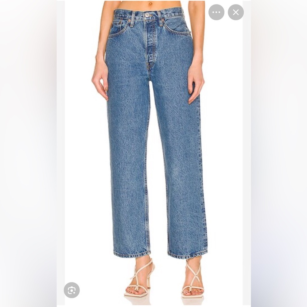 JEANS 90S LOW SLUNG RE/DONE, size 25, new with tag